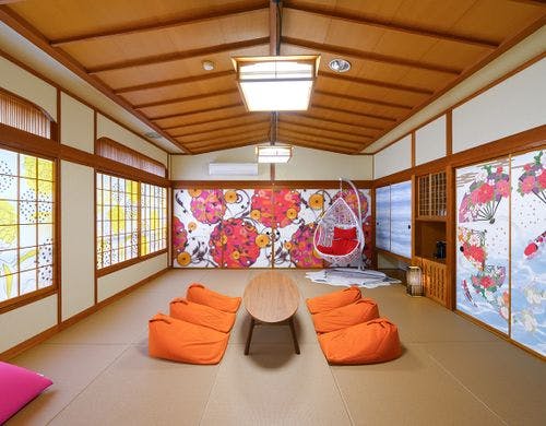 コンセプト和室（17畳・琉球畳）お花