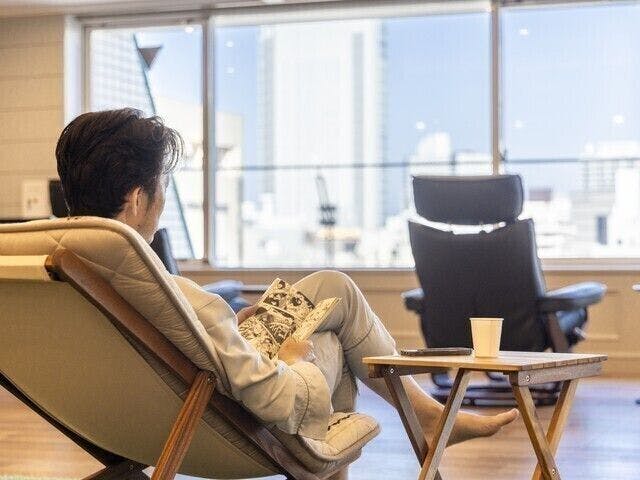 【ห้องอาบน้ำรวมขนาดใหญ่】เลานจ์หลังอาบน้ำ