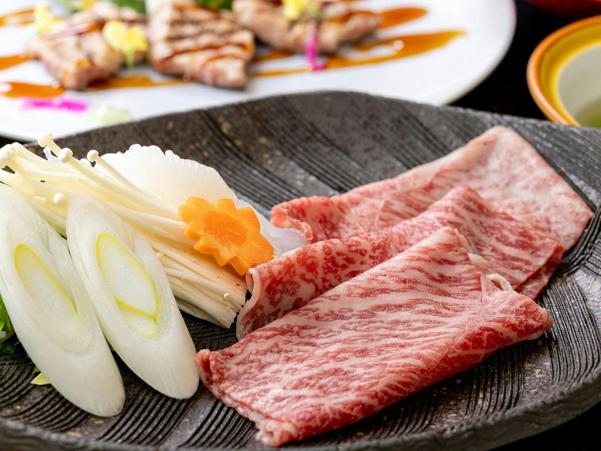 【อาหารเย็น】ชุดอาหารฮิดะบีฟฤดูใบไม้ผลิ ※ภาพตัวอย่าง