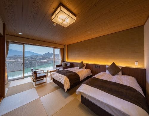 ＜最上階＞和モダンツインルーム