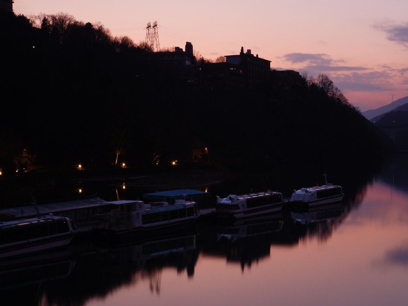 【Ena Gorge】ทิวทัศน์ยามเย็น