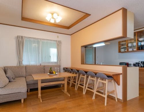 リビングルーム　ダイニングエリア