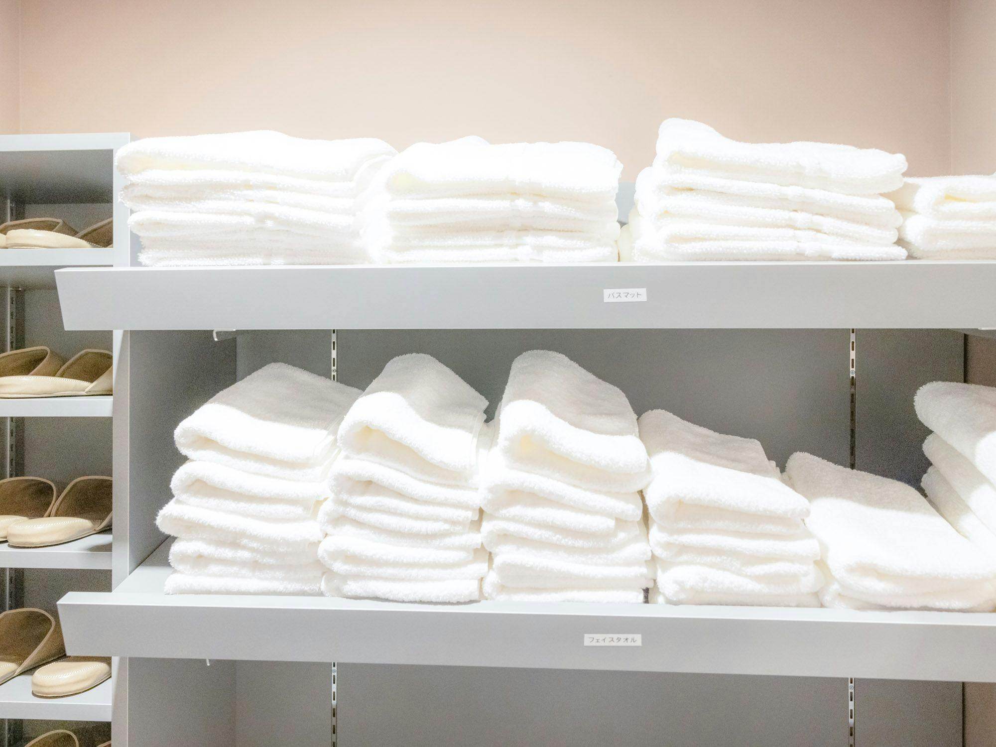 ผ้าขนหนูนุ่มฟูเพื่อความสบาย