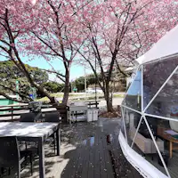 ห้องพัก◆บรรยากาศภายนอกของแกลมปิ้งฤดูใบไม้ผลิ KIRA*