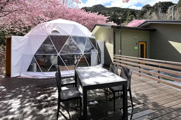 ห้องพัก◆บรรยากาศภายนอกของแกลมปิ้งฤดูใบไม้ผลิ KIRA*