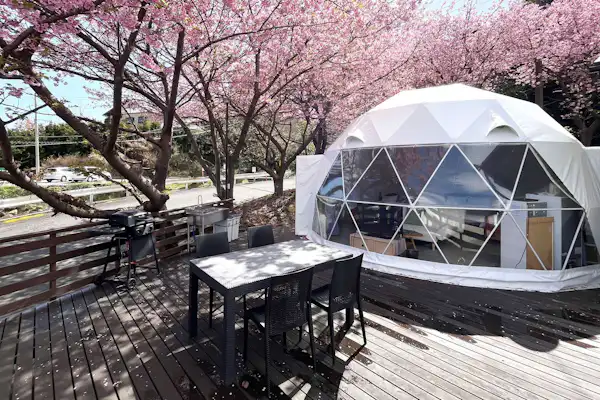 ห้องพัก◆บรรยากาศภายนอกของแกลมปิ้งฤดูใบไม้ผลิ KIRA*