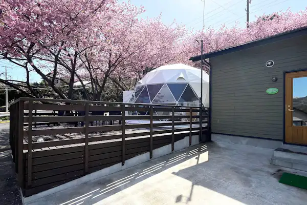 ห้องพัก◆บรรยากาศภายนอกของแกลมปิ้งฤดูใบไม้ผลิ KIRA*