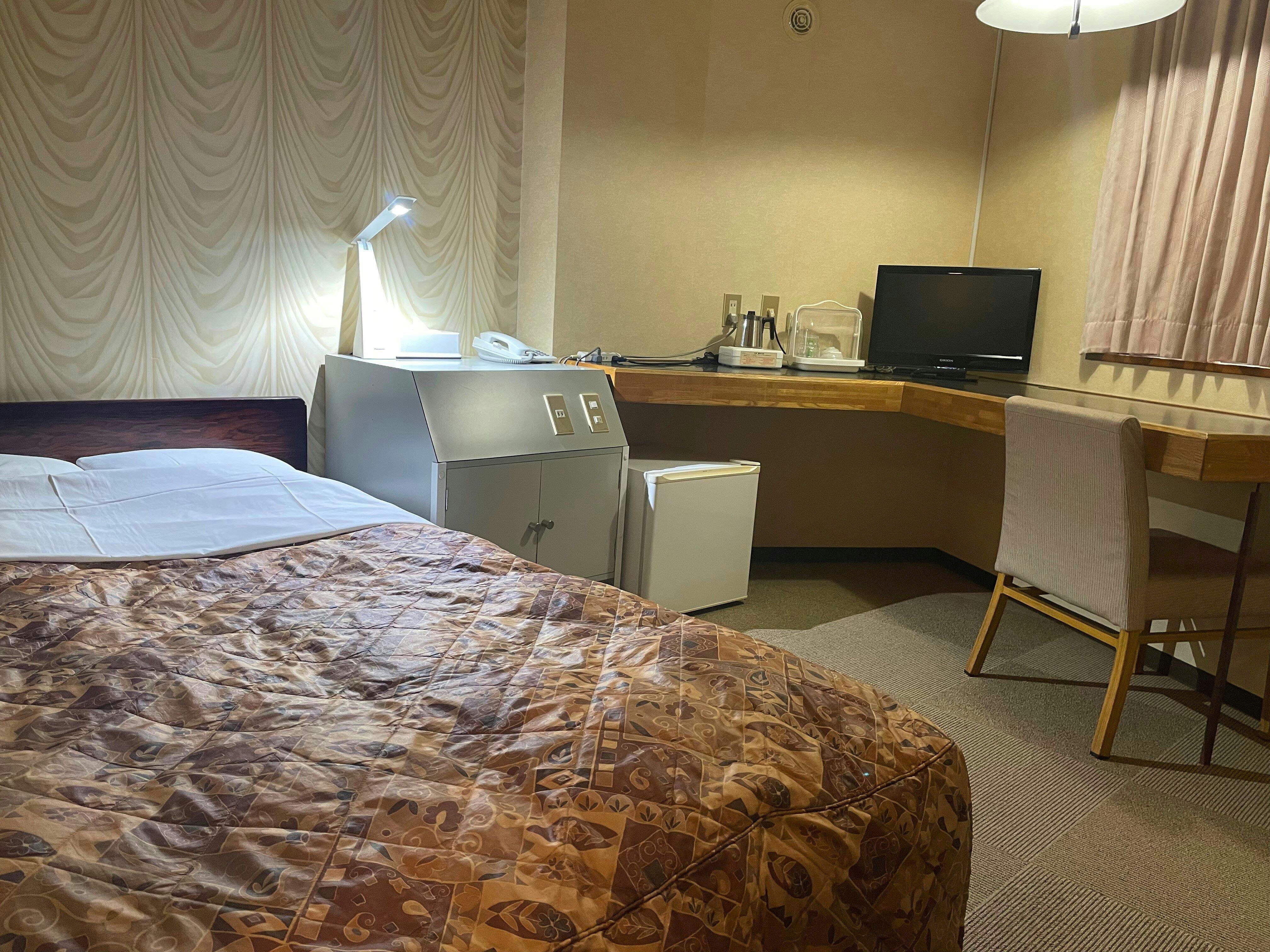 ◆【ปลอดบุหรี่】ห้องเดี่ยว ※เตียงเซมิ-ดับเบิล