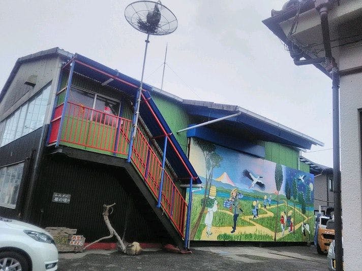 写真：コウノトリの里の宿