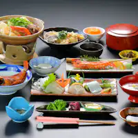 ตัวอย่างอาหารเย็น【แผนสี่ฤดูของคุนิซากิ】