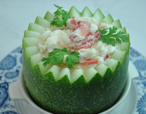 冬瓜の姿蒸しスープ（夏季限定）