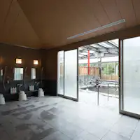 대욕장 '후지산 용수의 탕' 세면장