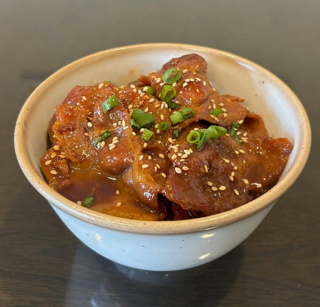 【早餐活動・蓋飯日】豬肉丼