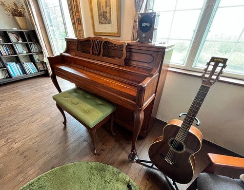 リビングには楽器