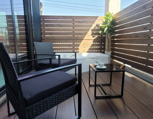 ジャグジー付き露天風呂