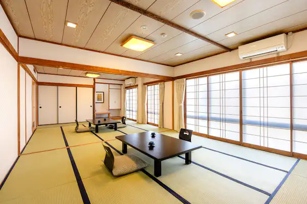 【ห้องสไตล์ญี่ปุ่น】ห้องพักสไตล์ญี่ปุ่นกว้างขวาง