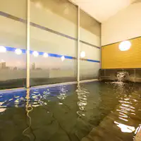 【ห้องอาบน้ำรวม】แช่น้ำผ่อนคลายบนชั้นบนสุดเพื่อคลายความเหนื่อยล้า