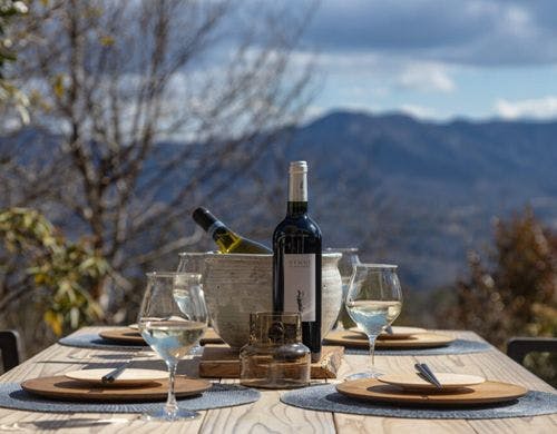 Villa TEN ZAN 食事