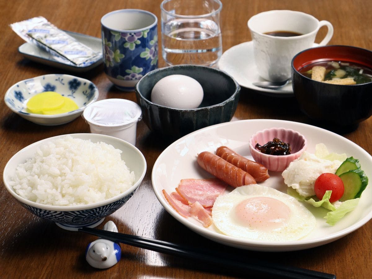 # Contoh sarapan merek Hokkaido "Nanatsuboshi"