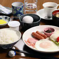 # Contoh sarapan merek Hokkaido "Nanatsuboshi"