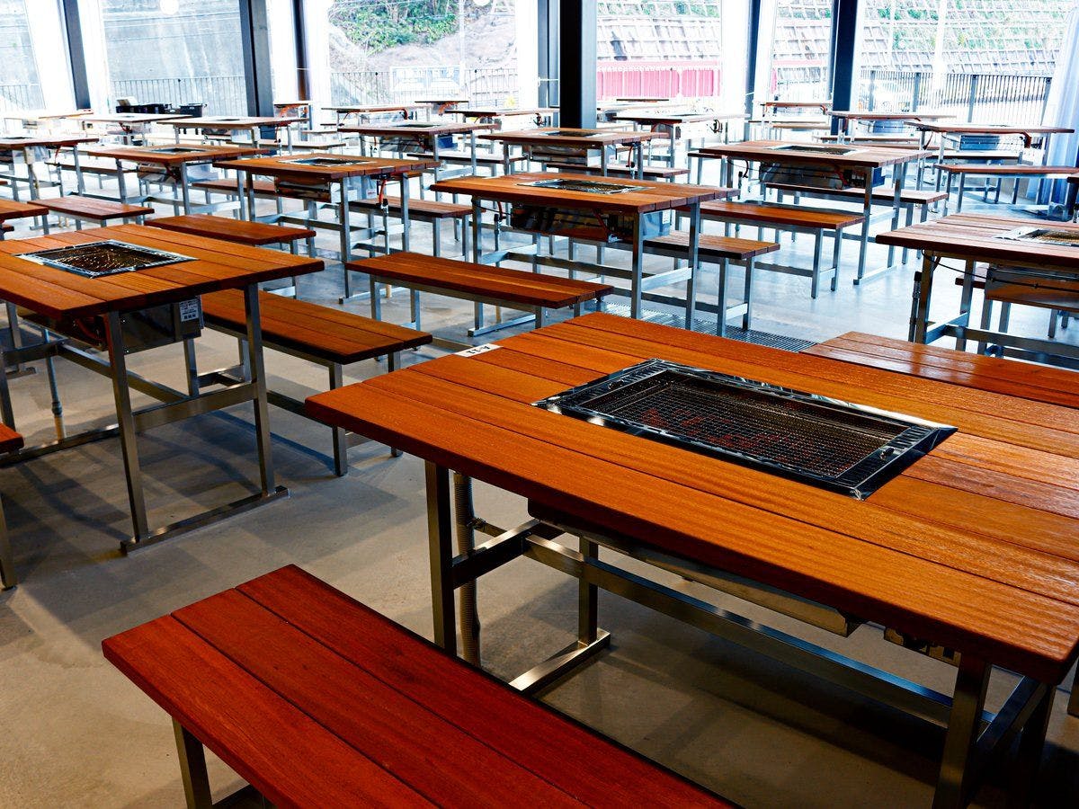 Pasar makanan laut Toretore Ichiba – Area BBQ