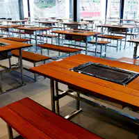 Pasar makanan laut Toretore Ichiba – Area BBQ