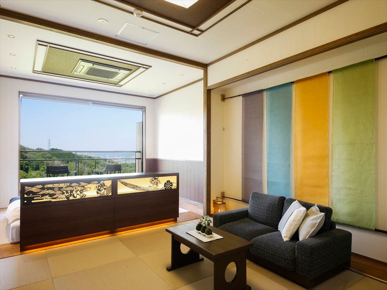 ZEKKEI Forest View Low Bed Twin