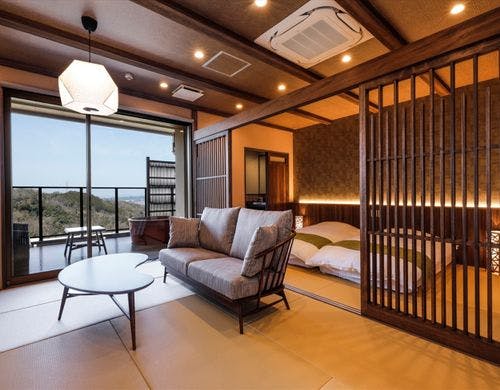 露天風呂付ジュニアスイート一例