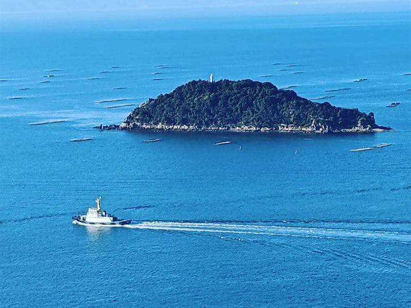 หนึ่งวันอันสงบในเซโตอุจิในฤดูหนาว