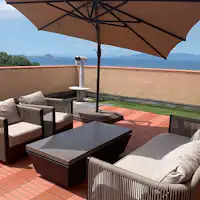 ห้องสวีทพิเศษ ระเบียงที่กว้างที่สุดในโรงแรมนี้