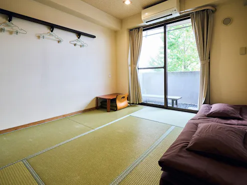 ห้องพักส่วนตัวเตียงคู่ (สไตล์ญี่ปุ่น)