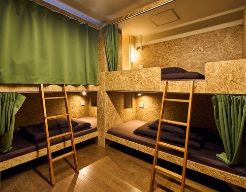 女性専用ドミトリー（相部屋）