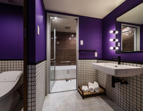 全室畳敷きのローベッド3台を設置。