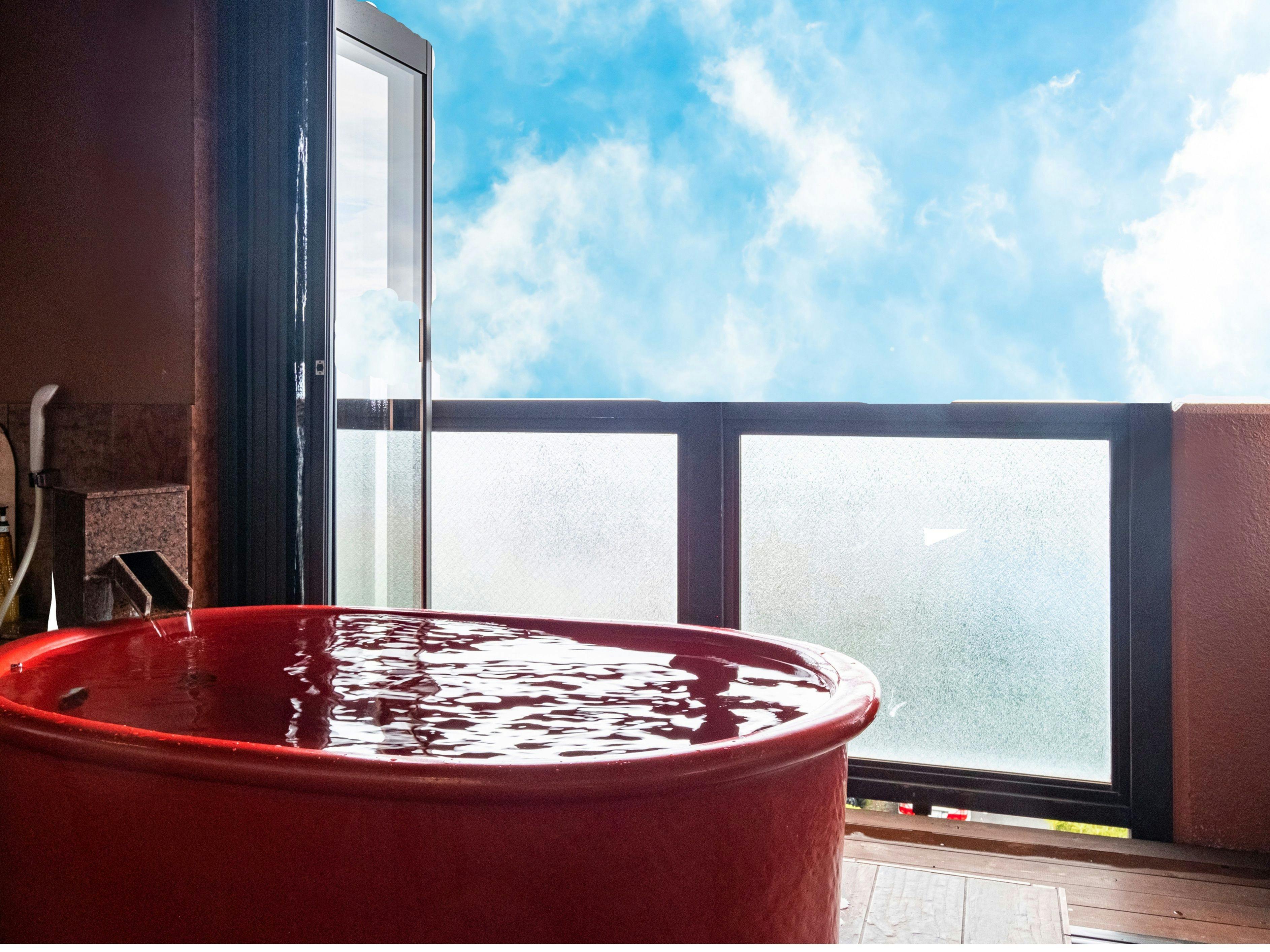 Kamar dengan Pemandian Air Panas Pribadi