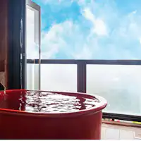 Kamar dengan Pemandian Air Panas Pribadi