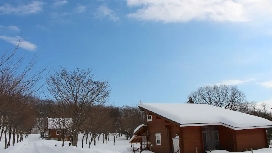 Hiruzen Plateau Dandan Village Log Cottage