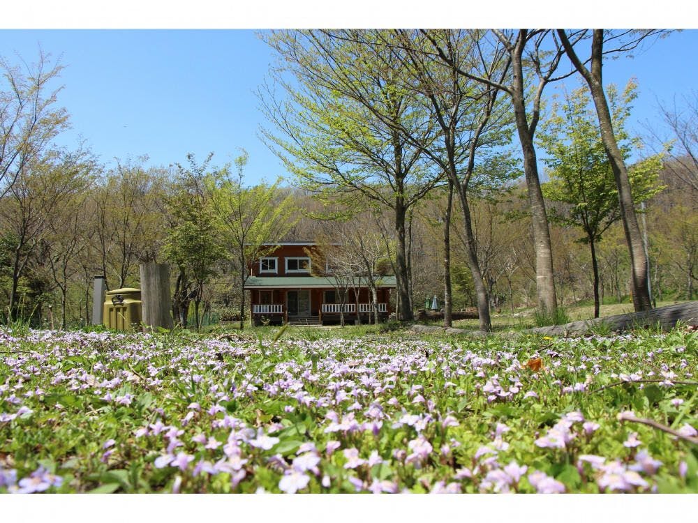 Hiruzen Plateau Dandan Village Log Cottage