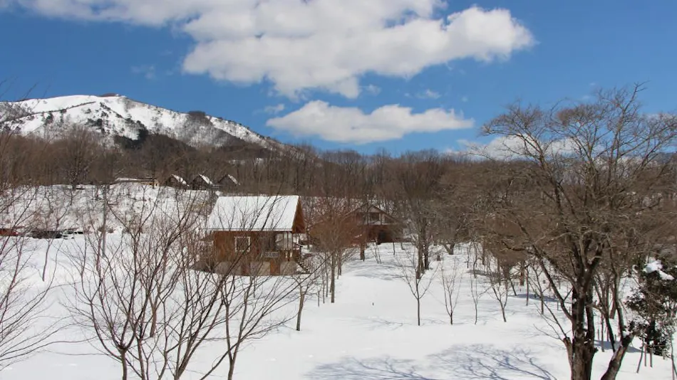 Hiruzen Plateau Dandan Village Log Cottage