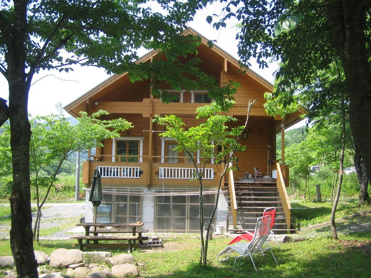 蒜山高原だんだん村　ログコテージ&nbsp;施設全景