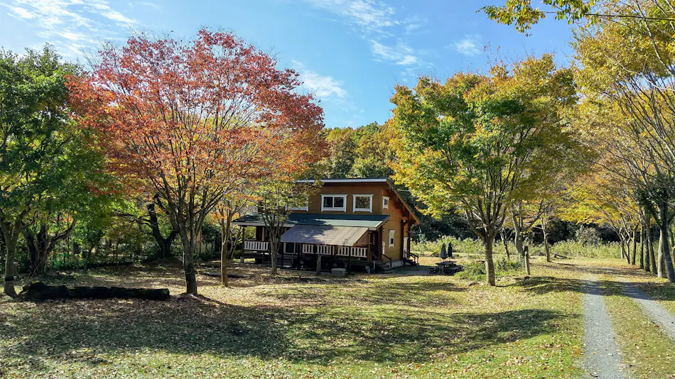 Hiruzen Plateau Dandan Village Log Cottage