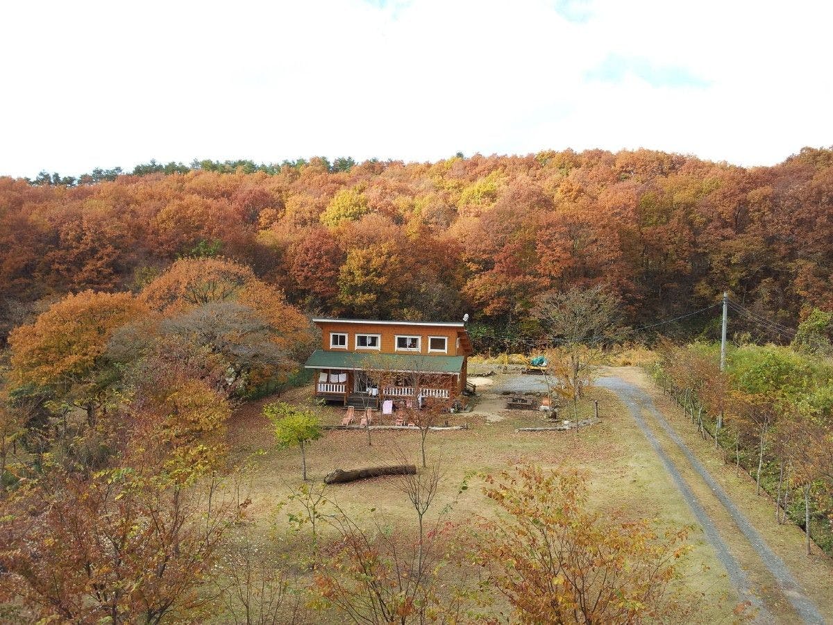 Hiruzen Plateau Dandan Village Log Cottage