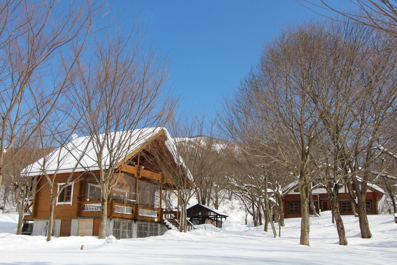 Hiruzen Plateau Dandan Village Log Cottage