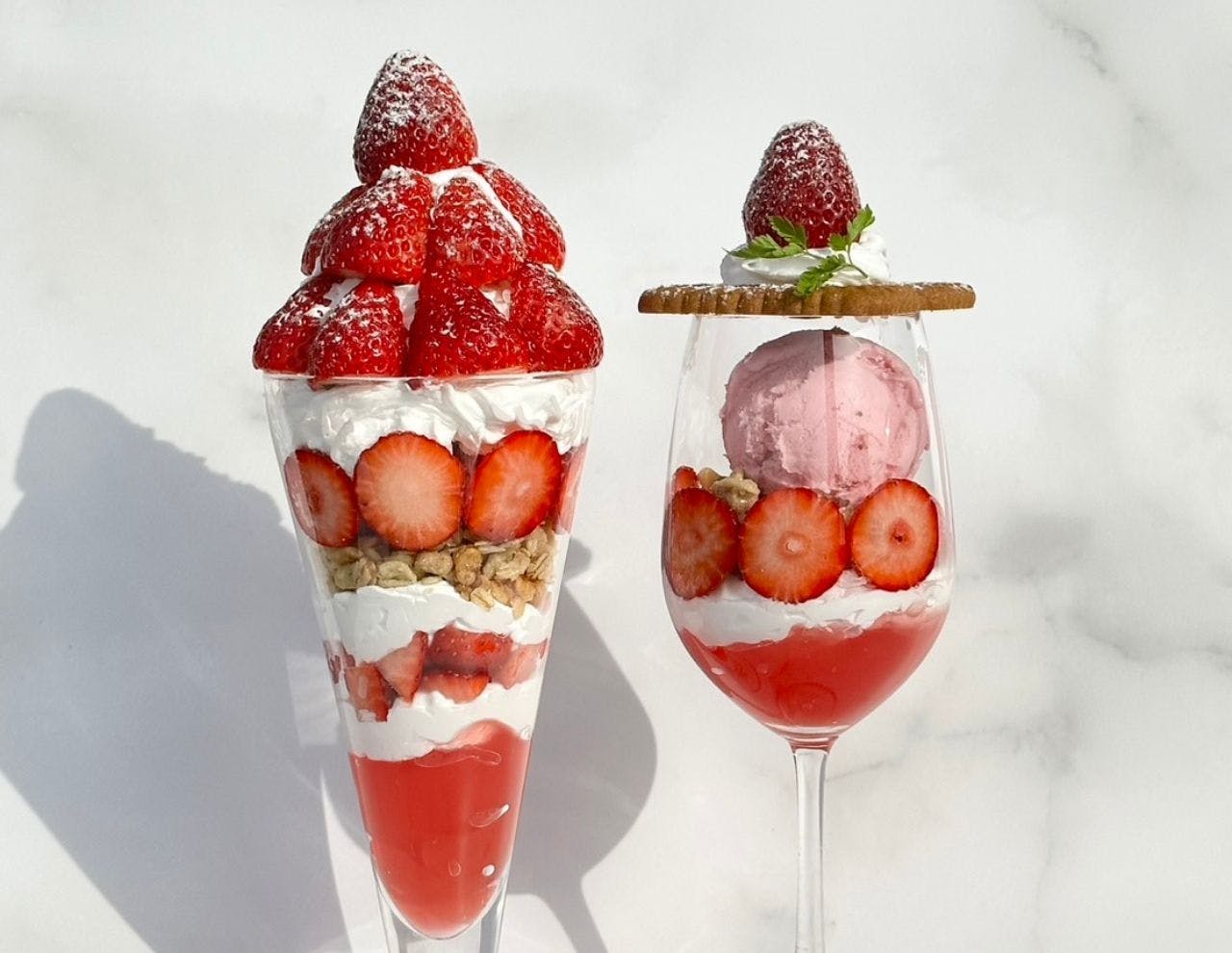 พาร์เฟต์ตามฤดูกาลแบบจำกัดช่วงเวลา ที่คาเฟ่ชั้น 1