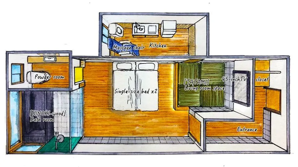 Kunugi Relaxation with 4 modern rooms