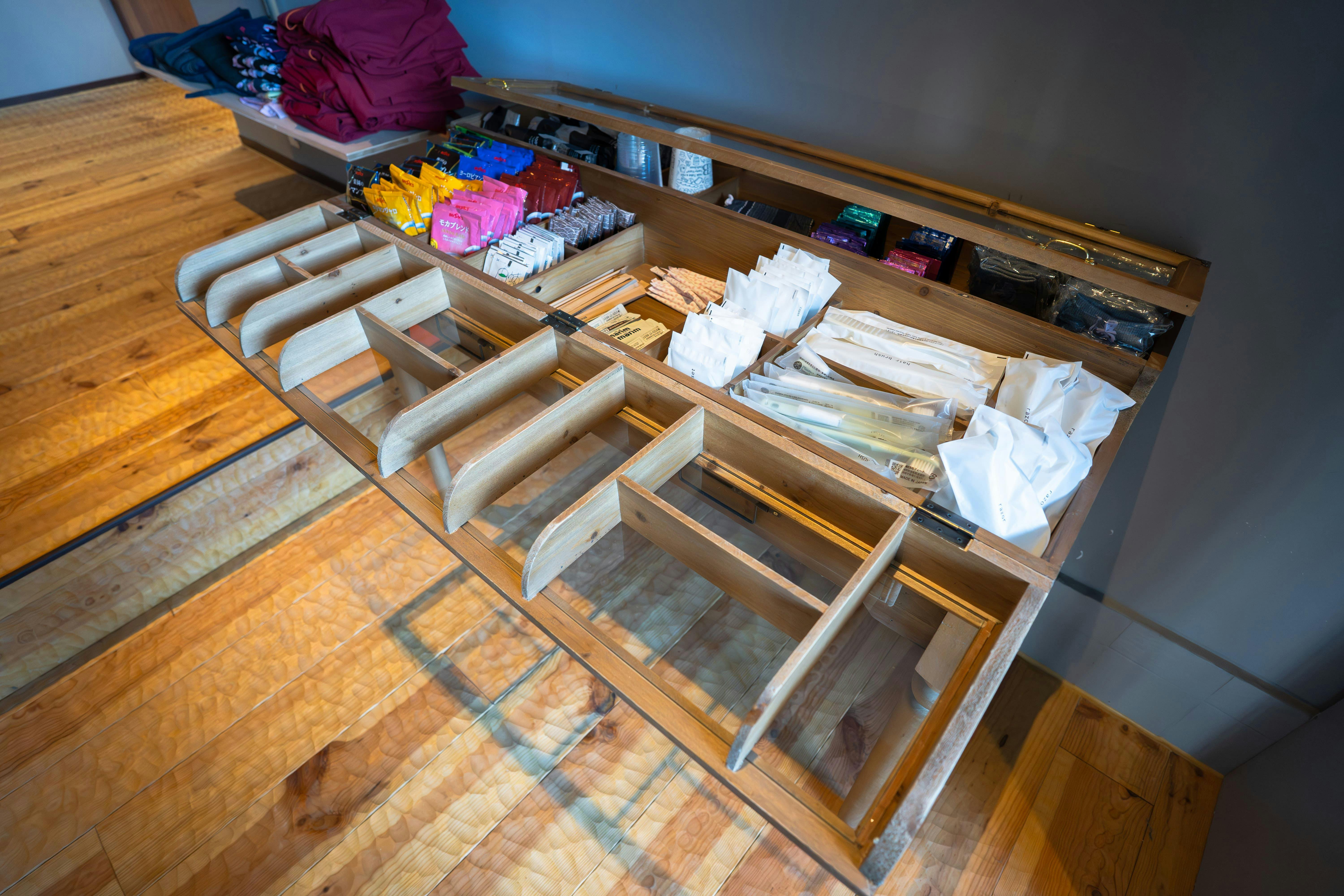 บาร์สิ่งอำนวยความสะดวกที่คุณสามารถเลือกสิ่งที่คุณชื่นชอบได้