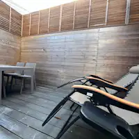 พื้นที่พักผ่อนสำหรับอ่างอาบน้ำส่วนตัว