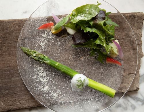 ファームトゥテーブルのフレンチコース