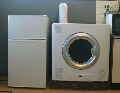 ガス衣類乾燥機 乾太くん完備