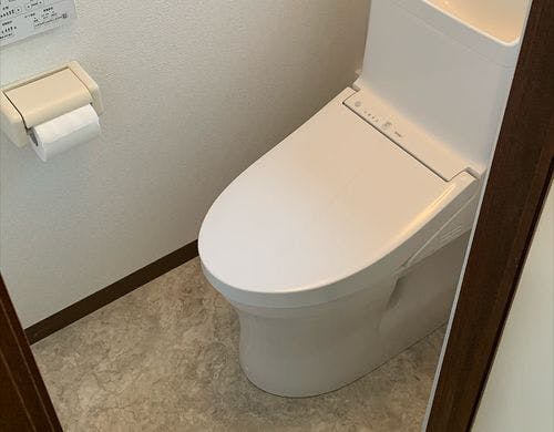 リフォーム済み温水温便座