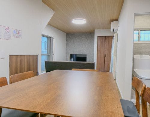 1階リビング+ダイニング